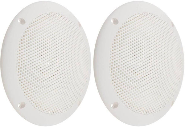 PQN Audio Waterproof 6" Speakers - White - 2 Pack  • ECO50-4W