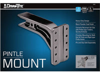 Draw-Tite Titan Pintle Hook Mounting Plate, Fits 3 in. Receiver, 25,000 lbs. Capacity  • 38186