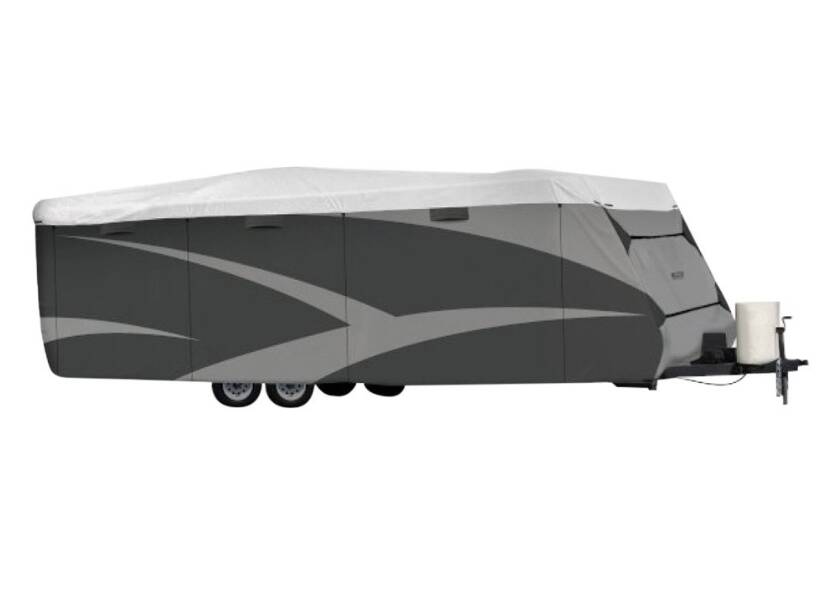 ADCO Designer Series Travel Trailer Cover (Gray with White Roof, Up to 31'6")  • 36845