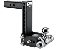 B&W  Tow & Stow Adjustable Tri-Ball Mount - 2" Receiver - 1 7/8", 2", 2 5/16" Ball - 9" Drop  • TS10050B