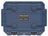 Pelican 30-Quart Elite Cooler - Pacific Blue/Gray  • 30Q-1-PACBLUGRY
