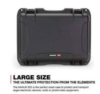Nanuk 925 Waterproof Hard Case W/Foam - Black  • 925-1001