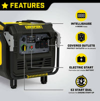 Champion Power Equipment 8500 Watt Inverter Generator with CO Shield and Carbon Monoxide Auto Shutoff  • 100719