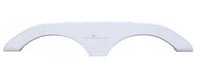 Icon 70-1/8"L x 11-1/4"H (6" Arch Heigh) Polar White Tandem Fender Skirt for Keystone Montana  • 01772