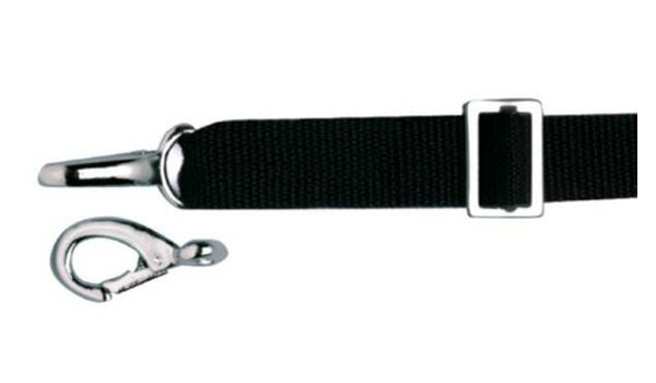 Carver 49" L Black Polypropylene Hold-Down Bimini Top Straps with Single Snap Hook  • 62049