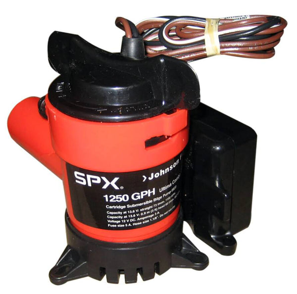 Johnson Pump 1250 GPH Ultima Combo Pump 1-1/8" Hose 12V  • 08203-00