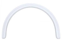 Icon 40"L x 25-5/8"H (22-3/4" Arch Heigh) Polar White Single Axle Fender Skirt for Four Winds Hurricane Model  • 12123