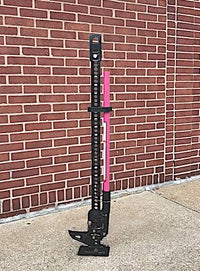 Hi-Lift 48" Trail Jack, Black with Pink Handle & Black Handle Keeper  • BC-484