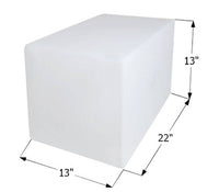 Icon 15 Gallon Fresh Water Tank, 22"L x 13"W x 13"H  • 12459