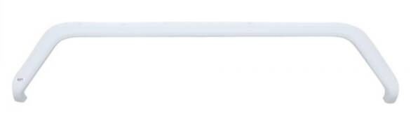 Icon 71-1/4"L x 16"H (12-3/4" Arch Heigh) Polar White Tandem Fender Skirt for Sunline Travel Trailer  • 01784