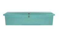 Taylor Made Stow N’ Go Fisherman’s Fiberglass Dock Box, Extra Large (24"H X 95"W X 22"D), Seafoam Green  • 83560SF