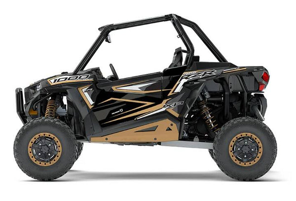 Pro Armor 2018 RZR XP 1000 Lower Door Insert Graphic - Stealth Black  • P181G502SB