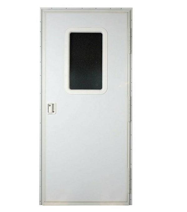 AP Products 24" x 72" Square Entrance Door, RH Hinges, White  • 015-217713