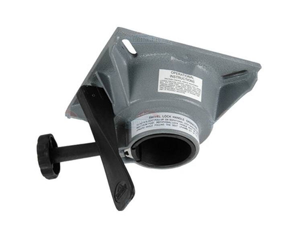 Springfield Marine Trac-Lock Powder Coat Aluminum Locking Swivel Seat Mount for 2-3/8" D Post  • 1100031-L1