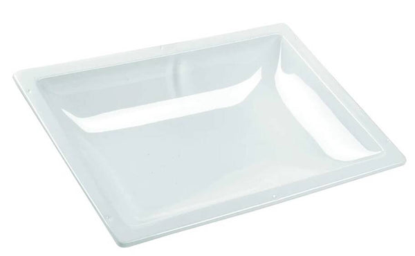 Specialty Recreation Rectangle Inner RV Skylight Inner 14" x 30" - White  • N1430