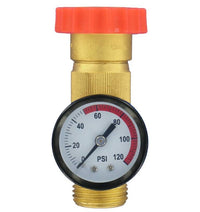 Valterra Brass Water Pressure Regulator with Gauge (3/4" FPT x 3/4" MPT)  • A01-1124VP
