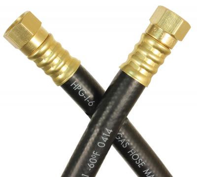 JR Products LP Gas Hose 48" (3/8" Female Pipe Cylinder Thread to 3/8" Female Swivel Flare)  • 07-31335
