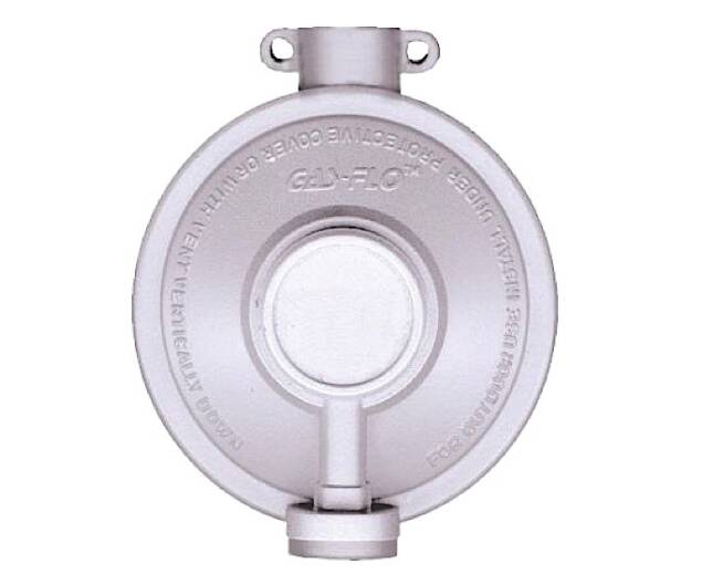 JR Products Low Pressure Fixed Single Stage LP Gas Regulator (1/4" Inlet x 3/8" FPT Outlet) 175,000 BTU  • 07-30335