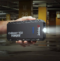 Wagan Tech iOnBoost V10 14.8 V Compact Torque Jump Starter with Flashlight  • 7507