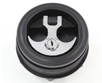 T-H Marine Anchor Handle Lock, Black with Chrome  • ALC-1-DP