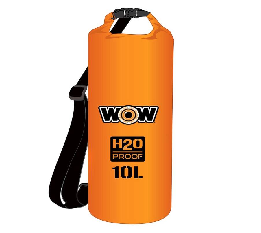 Wow Watersports H2O 10 L Orange Drybag  • 18-5070O