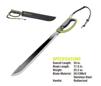 Kilimanjaro 24" Machete, Serrated  • 910039