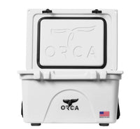 ORCA 40-Quart Hard Side Cooler – White  • ORCW040