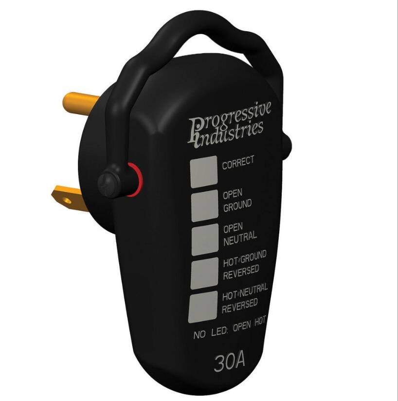 Progressive Industries RV 30A Circuit Tester  • RRT-30