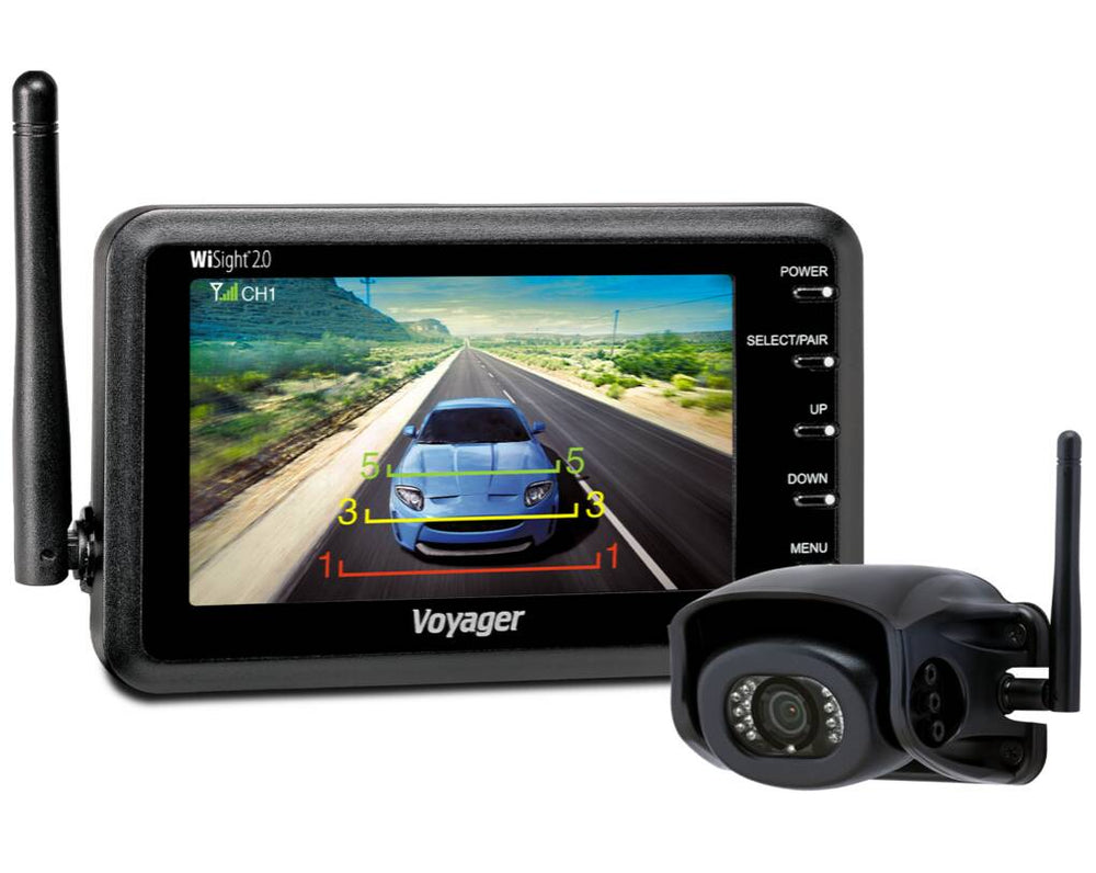 Voyager 4.3" WiSight 2.0 Wireless Camera and LCD Monitor  • WVSXP43