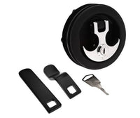 T-H Marine Anchor Handle Lock, Black with Chrome  • ALC-1-DP