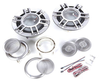 Infinity Kappa 8" 3-Way Marine Speakers w/ Built-In RGB Lights, Titanium  • KAPPA 8135MAM