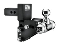 B&W  MultiPro Tow & Stow Adjustable Tri-Ball Mount - 2" Receiver - 1 7/8", 2", 2 5/16" Ball - 2.5" Drop  • TS10064BMP