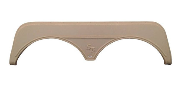 Icon FS2310 72-3/4"L x 20"H (12-1/2" Arch Heigh) Tan Tandem Fender Skirt for Sunnybrook Titan Model  • 12310