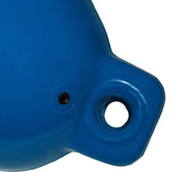 Taylor Made Hull Gard 8.5" D x 27" L Blue Twin Eye Cylindrical Inflatable Fender  • 41028