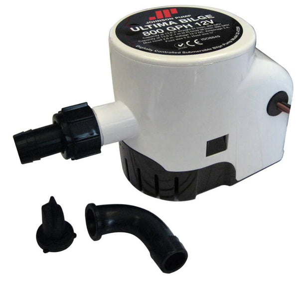 Johnson Pump Ultima Bilge 800 GPH 3/4" Hose Dura Ports  • 32-47259-003
