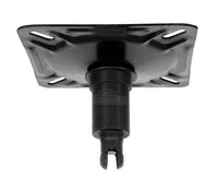 Springfield Marine Spring-Lock 7" L x 7" W E-Coat Steel Non-Locking Swivel Seat Mount with Bushing for 1-3/4" D Post  • 1640202
