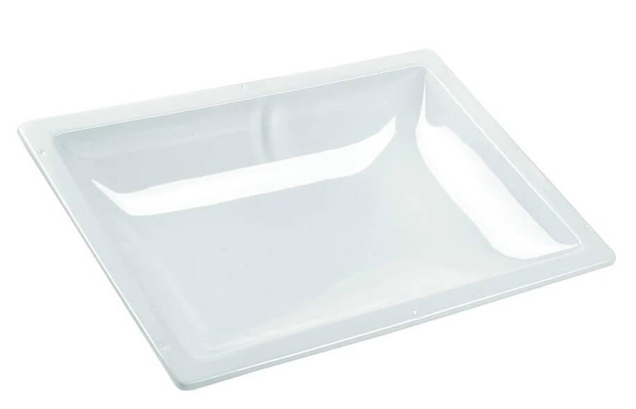Specialty Recreation Rectangle Inner RV Skylight 15" x 18" - White  • N1518