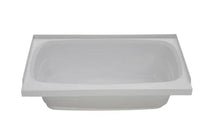 Lippert White Plastic Rectangular Bath Tub with Right Hand Drain (40"L x 24"W)  • 209678