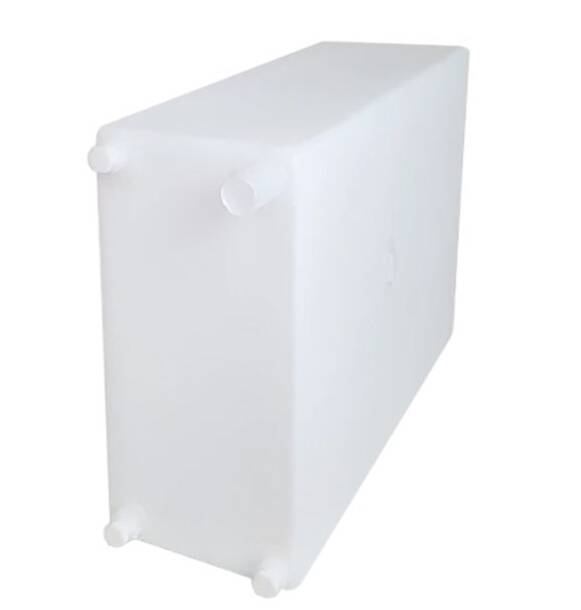 Icon 6 Gallon Fresh Water Tank with 3/8" Fittings, 16"L x 12"W x 8"H  • 12474