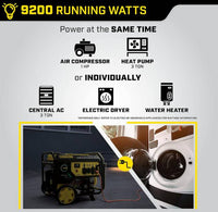 Champion Power Equipment 9200 Watt Dual Fuel Generator  • 201194