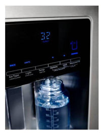 Whirlpool 36" Wide Counter Depth Side-by-Side Refrigerator - 21 cu. ft.  • WRS571CIHZ