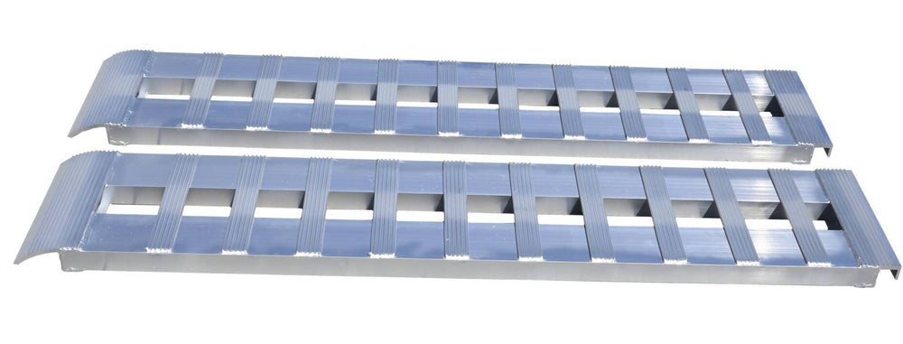 Gen-Y Hitch Heavy Duty 7 ft. Aluminum Loading Ramps 14 in. x 84 in. 6K Towing Capacity, Pair  • GH-16084