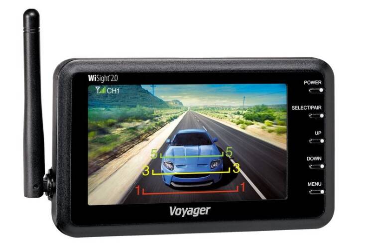 Voyager Wireless 4.3" Monitor WiSight 2.0  • WVSXM43