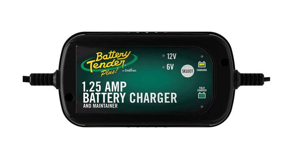 Battery Tender 6V/12V, 1.25 Amp Selectable Battery Charger  • 022-0211-DL-WH