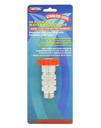 Valterra Stainless Steel High Flow Water Regulator (3/4" FPT x 3/4" MPT)  • A01-1114VP