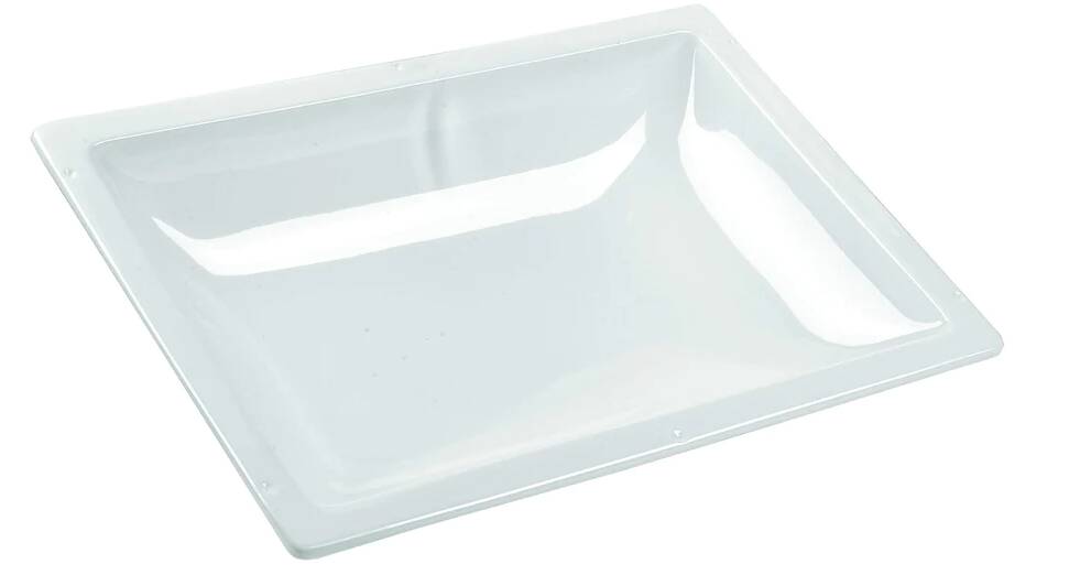 Specialty Recreation Rectangle Inner RV Skylight 18" x 30" - White  • N1830