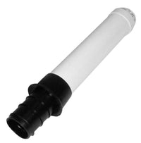 T-H Marine 12" L x 1-1/8" D Straight Screw In Live Well Overflow Drain Tube with Glued Top Screen  • ODT-1-12GSTW-DP