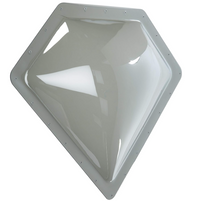 Icon 15"W x 28"L Smoke Neo Angle Outer Skylight  • 12081