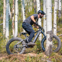 QuietKat Jeep Electric Bike, 48V, 1000W, 17" Frame, Charcoal  • 21 JEEP 10 CHR 17
