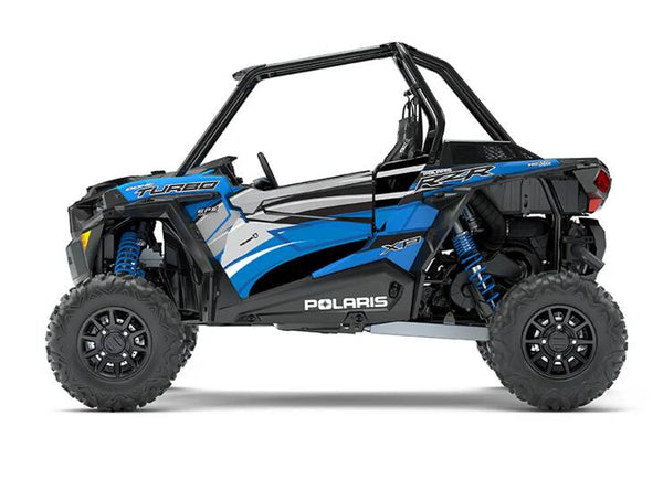 Pro Armor 2018 RZR XP Turbo Lower Door Insert Graphic - Velocity Blue  • P183G502VB